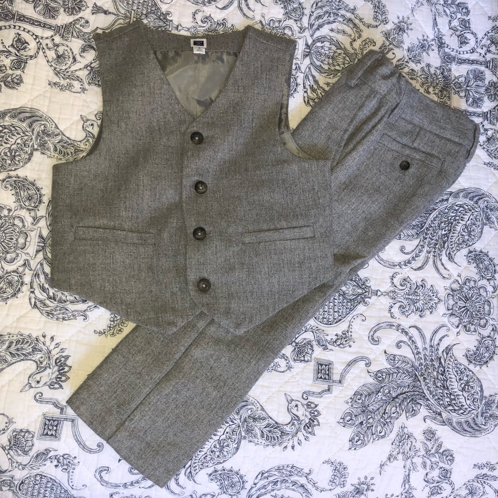 Janie and Jack wool pants and vest